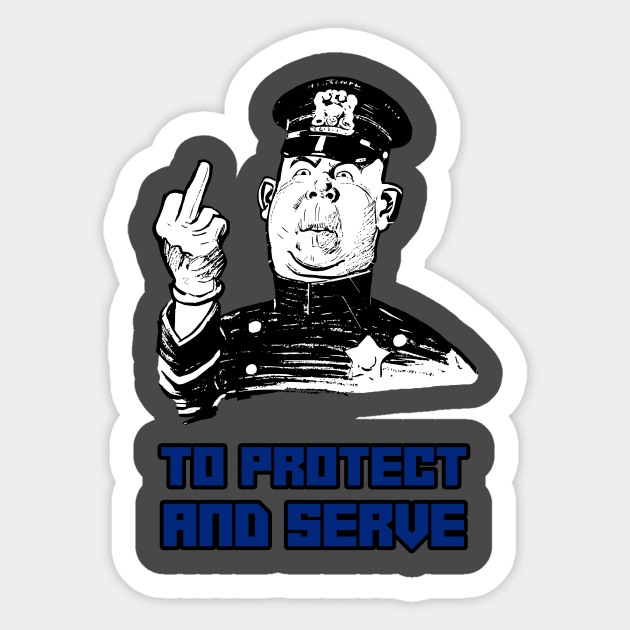 police acab Sticker by untagged_shop